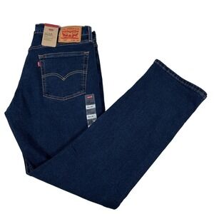 New Mens Levi's 513 Slim Straight Stretch Jeans Size 36x32 NWT Denim